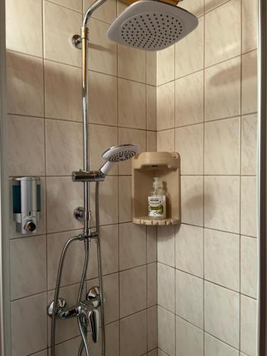 Ένα μπάνιο στο Landhaus Ennemoser