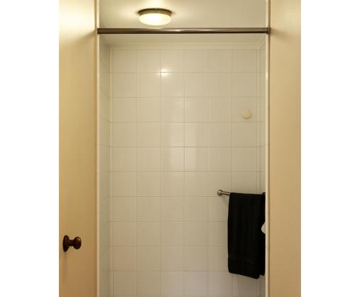 Koupelna v ubytování Jungle Cabin Leisure Bay