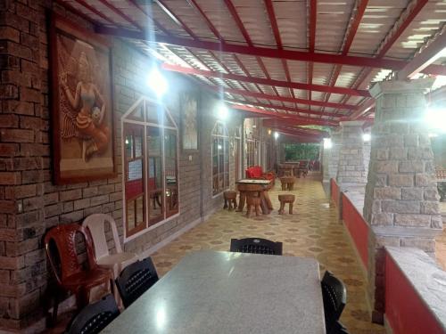 Χώρος καθιστικού στο Valley Dew Village Stay