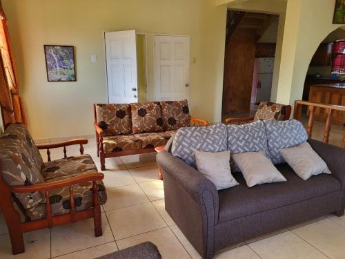 Oleskelutila majoituspaikassa OceanView Villa