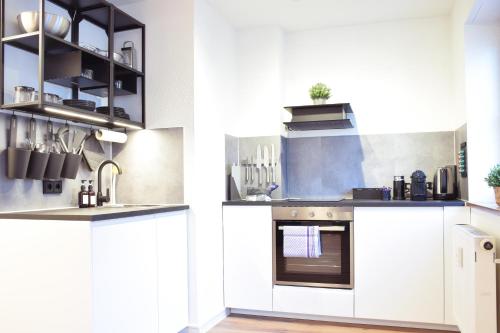 Кухня или мини-кухня в stycoz - Modern studio 5 - Central
