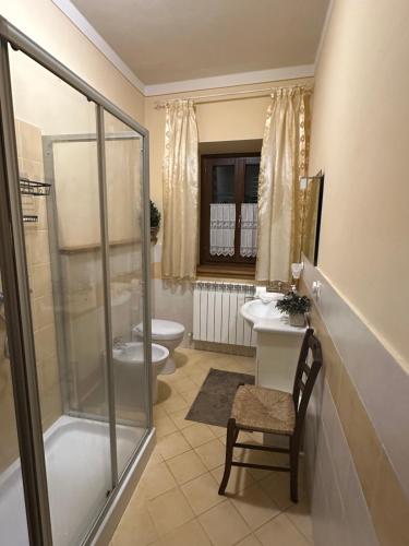 Koupelna v ubytování Casa Vacanze Il Puggio