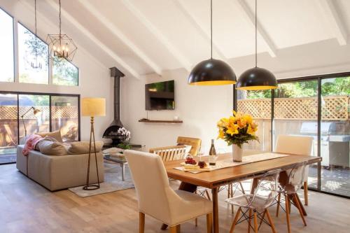 Posezení v ubytování House on Broadway at the Plaza