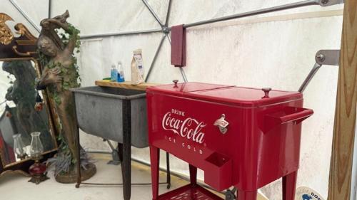 Fotografie z fotogalerie ubytování Artistic Forest Dome Escape Near Lake Oconee v destinaci Liberty