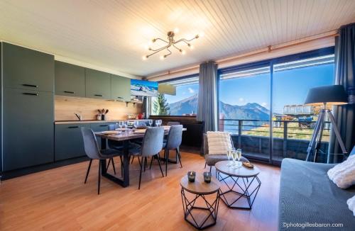 Ski aux pieds - Appt 33 m2 pour 6 pers- Rénové - Orcières Merlette 1850