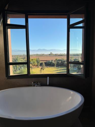 Nespecifikovaný výhled na hory nebo výhled na hory při pohledu z hotelu