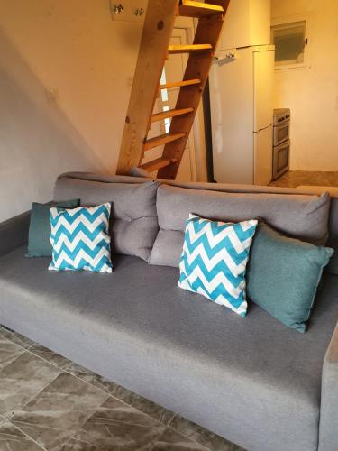 Khu vực ghế ngồi tại Pure nature lovely view house