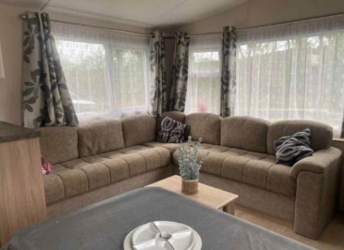 Posezení v ubytování La Campine