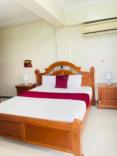 Ένα ή περισσότερα κρεβάτια σε δωμάτιο στο Oysterbay Retreat - 2-Bedroom Ocean View