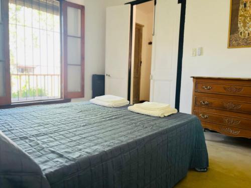 Postel nebo postele na pokoji v ubytování hospedaje Los calcáreos