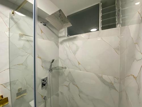 Koupelna v ubytování Hotel Sonccollay