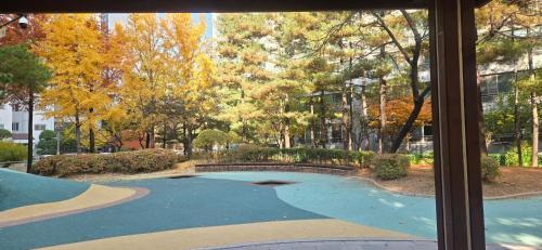 Bazén v ubytování 늘 오늘처럼 nebo v jeho okolí