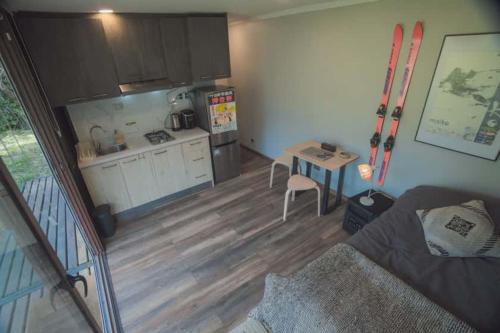 Nhà bếp/bếp nhỏ tại Tiny house ikigai