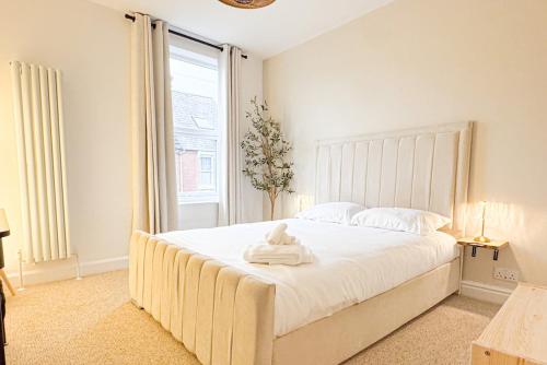 Postel nebo postele na pokoji v ubytování Cosy Stay Near Safari Park, Bewdley & Wyre Forest