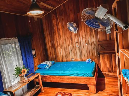 Ένα ή περισσότερα κρεβάτια σε δωμάτιο στο Lodge Mar y Sol