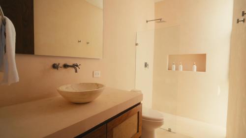 Koupelna v ubytování Casa Sofía Centro