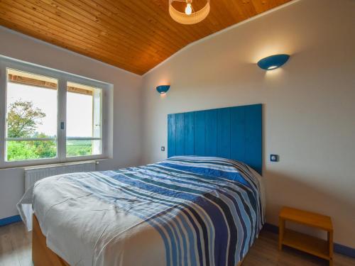 Postel nebo postele na pokoji v ubytování Stay in Gornac with Swimming Pool