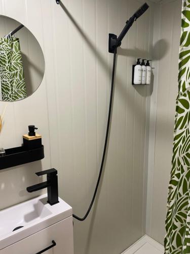 Koupelna v ubytování Karinya Tiny House