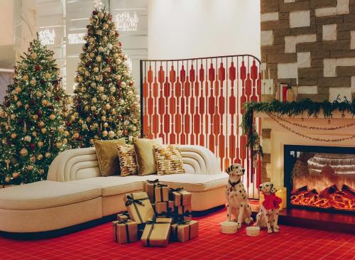 Posezení v ubytování Four Seasons Hotel Guangzhou