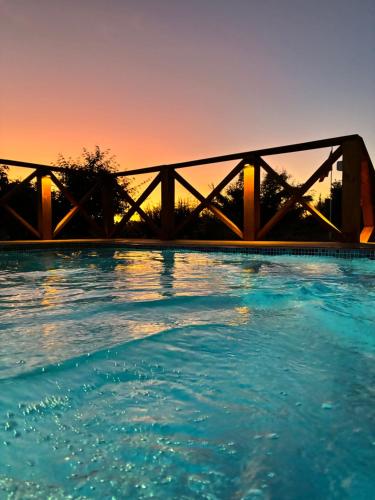 Bazén v ubytování Casa Lolol Colchagua nebo v jeho okolí