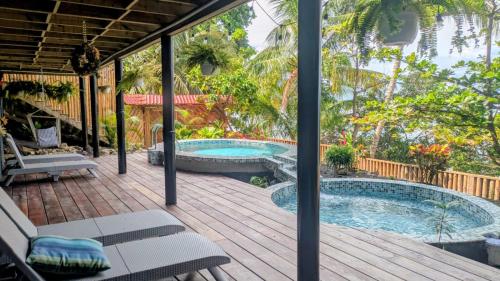 Bazén v ubytování La Brisa del Mar nebo v jeho okolí