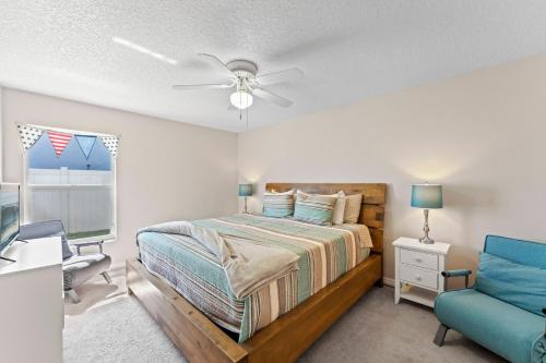 Postel nebo postele na pokoji v ubytování 306 Jack Drive