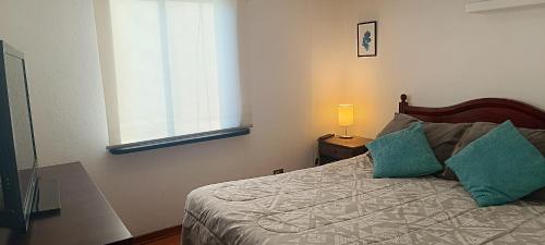 Ένα ή περισσότερα κρεβάτια σε δωμάτιο στο Casa en La Reina Alta