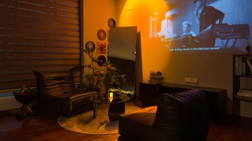 Гостиная зона в Home Homestay