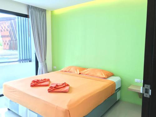 Postel nebo postele na pokoji v ubytování V.O.P Suite