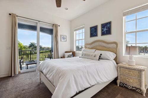 Postel nebo postele na pokoji v ubytování 106 Mediterranean Way