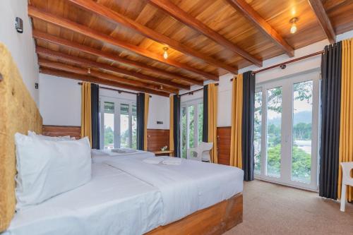 Ένα ή περισσότερα κρεβάτια σε δωμάτιο στο Havelock Inn