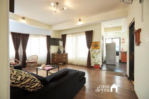 Zona d'estar a sams apartment