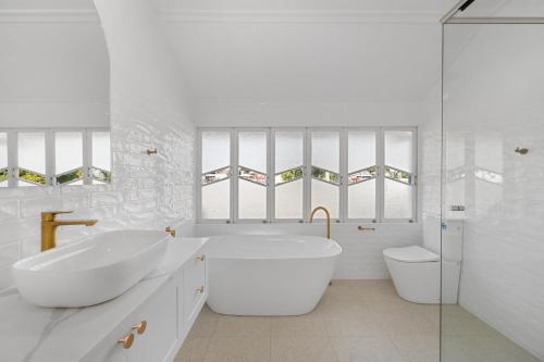 Koupelna v ubytování Cute 2-Bed-2 bath Walk to Palmer