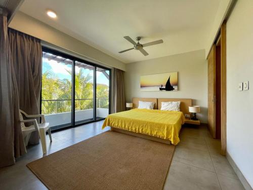 En eller flere senge i et værelse på 2-bedrooms choisy les bain