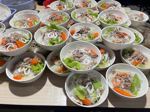 Eten bij of ergens in de buurt van de vakantieboerderij

