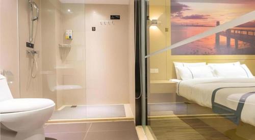 Koupelna v ubytování City Comfort Inn Liuzhou Liunan Wanda Plaza