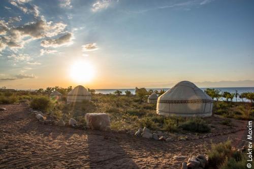 Naturlandschaft in der Nähe des Campingplatzes