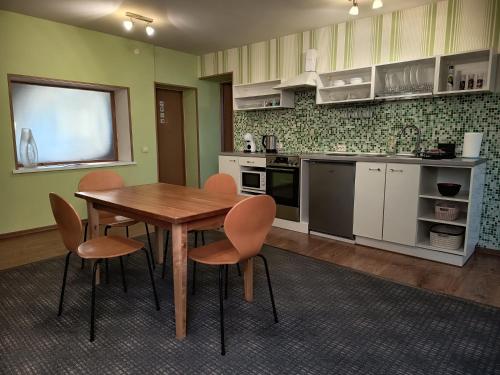 Η κουζίνα ή μικρή κουζίνα στο Room for 2