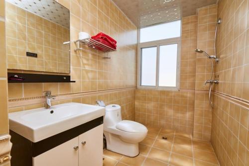 Koupelna v ubytování Chateau Towers Hotel