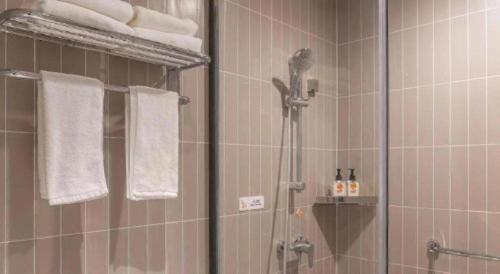 Koupelna v ubytování Jinjiang Inn Tianshui Chunfeng Road Wanda Plaza