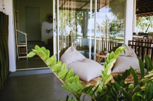 Χώρος καθιστικού στο Sjæl - Surf, Stay and yoga