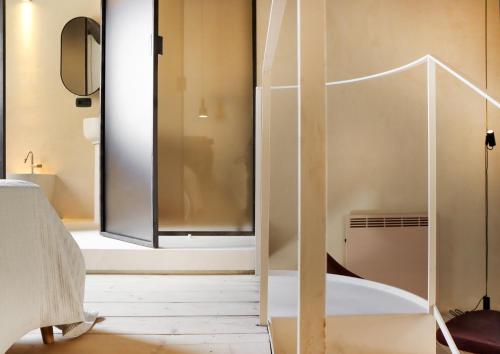 Koupelna v ubytování Casa Leopardo con piscina privata