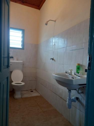 Koupelna v ubytování faith apartments