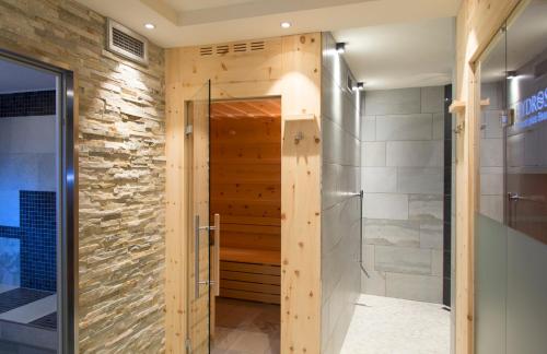 Koupelna v ubytování L'GROF - AL CONTE