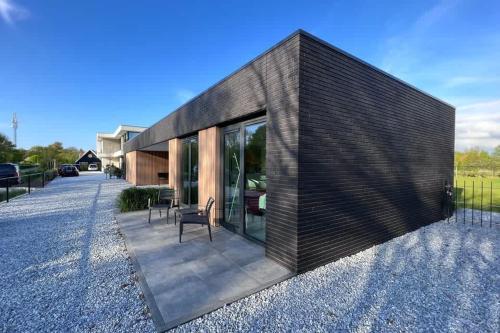 Bygningen som feriehuset ligger i