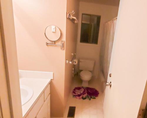 Koupelna v ubytování Convenience in Vancouver