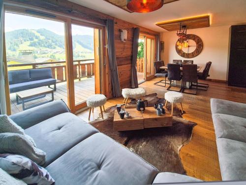 NEW ! HOLY COW - LES GETS - Proche pistes et centre - Souplex Design 4 chambres - 10 personnes - Idéal 8 personnes