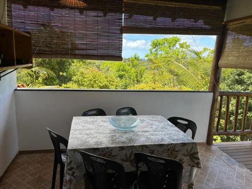 Μπαλκόνι ή βεράντα στο Casa Amar'ela Refugio Tropical, PERTO DAS MELHORES PRAIAS !!!!!