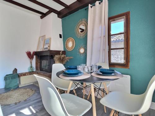 Posezení v ubytování Le Limouche