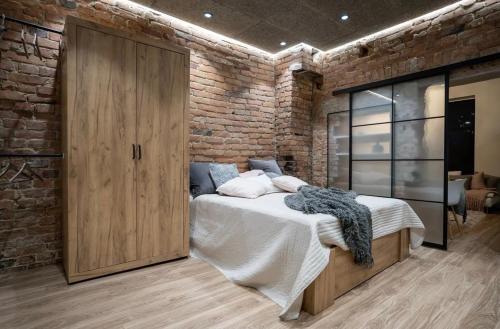 Кровать или кровати в номере Casa Rustica Free Parking Port Arthur